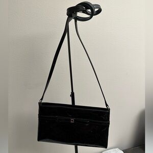 NWOT Kate Spade New York Black Polka Dot Amy Camilla Street Crossbody bag